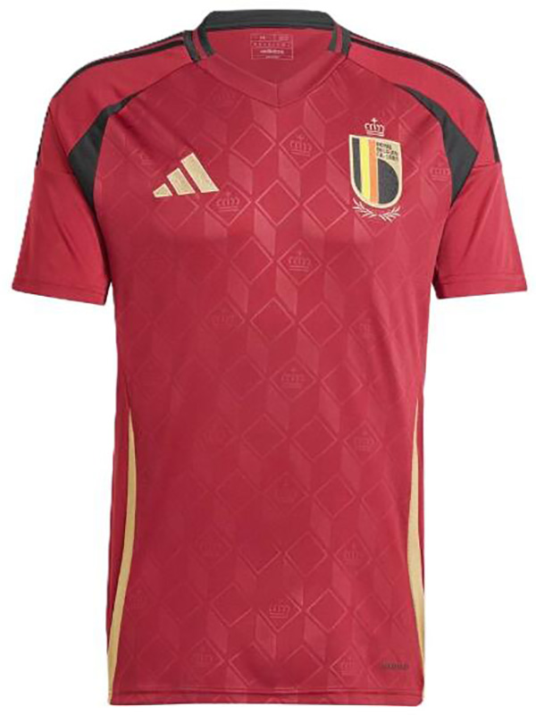 Belgium maillot domicile uniforme de football premier haut de maillot de football sportswear homme 2024-2025